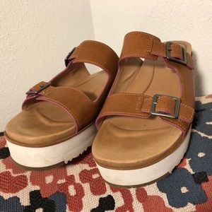 UGG Platformed Sandals